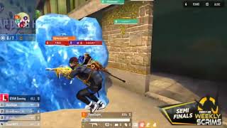 Free fire tournament sk sabir Vs ajjubhai Vs gyanaujan😎😎 [upl. by Steffy]