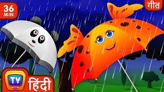 बारिश बारिश जाओ ना Rain Rain Go Away Collection  Hindi Rhymes For Children  ChuChu TV [upl. by Junette]