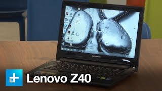 Lenovo Z40 laptop  hands on [upl. by Atekahs777]