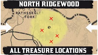 ALL North Ridgewood Treasure Map Location [upl. by Teferi865]