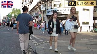 London Walk in Saturday Sunset Shaftesbury Avenue  Chinatown  Picadilly CircusWestminster Bridge [upl. by Benedict]