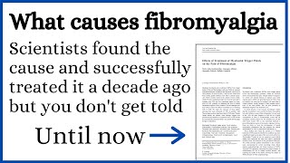 Fibromyalgia scientists have found the cause and successfully treated it We show you how [upl. by Cilurzo17]