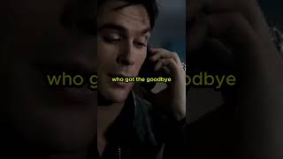 Damon sad phone call to Elena love vampire tvd damon stefan shorts elenagilbert sad pain [upl. by Ahseet539]