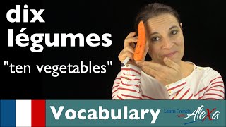 Vegetables in French basic French vocabulary from Learn French With Alexa [upl. by Gorges]