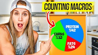 HOW TO COUNT MACROS THE EASY WAY MEAL BREAKDOWN  YOUR MACROS [upl. by Fabron]