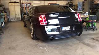 Chrysler 300 SRT8 64 Hemi before amp after CompCamps Stage 2 install [upl. by Ane]