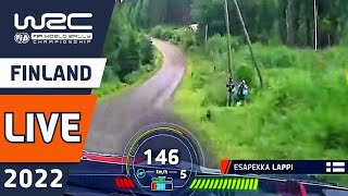 Shakedown LIVE WRC Secto Rally Finland 2022 [upl. by Napra866]