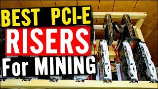 Best PCIE RISERS for GPU Mining Rig Ver 008S  zero failure rate [upl. by Hicks58]