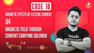 Magnetic Effects of Electric Current L4  Magnetic Field through Current Carrying Solenoid Class10 [upl. by Narak631]