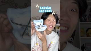 UNBOXING LABUBU CAR SEAT ✨ JADINYA BISA BAWA LABUBU KEMANAMANA DEH  🤩 [upl. by Nylcaj166]