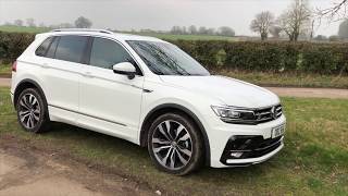 Volkswagen Tiguan RLine 4motion DSG 2018MY review [upl. by Aiam]