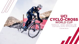 COURSE RECON  VAL DI SOLE  UCI CYCLOCROSS WORLD CUP [upl. by Yensehc]