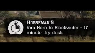 RDR2 Horseman 9 under 7 minutes update READ DESCRIPTION [upl. by Shuping]