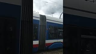 MZK Bydgoszcz Linia 8 Kierunek Zajezdnia Tramwajowa Pesa Tramigus 122N [upl. by Durrace]