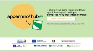 Webinar AppenninolHubER  Opportunità di Incubazione e Accelerazione per Imprese in ERomagna [upl. by Marino]