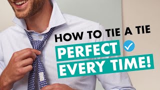 How to Tie a Tie  The Full Windsor knot Double Windsor [upl. by Atews463]