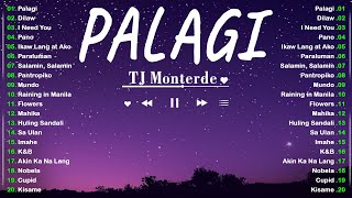 Palagi  TJ Monterde Dilaw Lyrics Video  Opm Trends Playlist 2024 Top Tagalog Songs Of All Time [upl. by Eentirb]