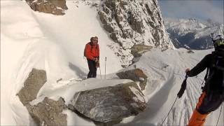 Steep skiing in Chamonix [upl. by Janeen]