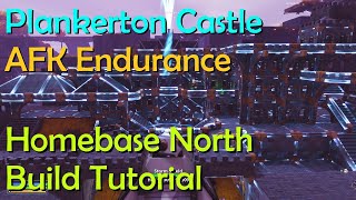 Plankerton Castle AFK Endurance 1  Homebase North Build Tutorial  Fortnite StW [upl. by Enaasiali]