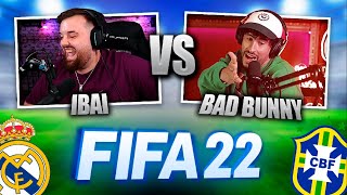 JUGANDO AL FIFA CONTRA BAD BUNNY [upl. by Kiley]