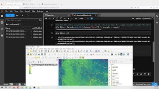 How to download Actual Evapotranspiration ET raster data MYD16A2 with Python and Earthaccess [upl. by Wagstaff60]