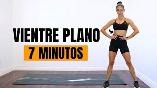 ABDOMINALES INTENSOS PARA UN VIENTRE PLANO  7 minutos [upl. by Leirza]