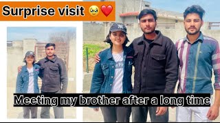 Meeting my brother after a long time🥹❤️haryanvidesivlogsurprisevisitbrothersisterfamilyvlog [upl. by Aehc908]