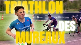 UNE COURSES DURE TRIATHLON DES MUREAUX [upl. by Lia]