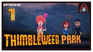 Lets Play Thimbleweed Park With CohhCarnage  Episode 1 [upl. by Reinold876]