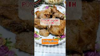 Pork Steak with Gravyeasycook food pork [upl. by Fasta]