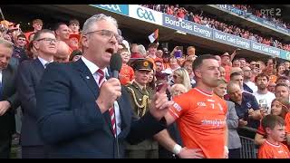 JARLATH BURNS LOVELY MESSAGE TO NIALL GRIMLEY  ARMAGH V GALWAY  2024 ALL IRELAND FOOTBALL FINAL [upl. by Griffiths986]