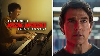 Mission Impossible 8 Trailer Music ON PIANO [upl. by Yellat]