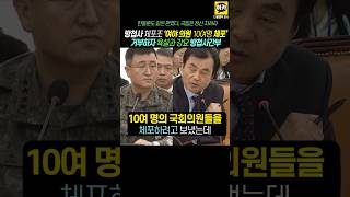 방첩사 체포조 여야의원 10여명 체포명령 부대원 거부하자 욕설과 강요 녹취 계엄령 윤석열 탄핵 [upl. by Esened]