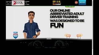 Ohio Abbreviated Adult Driver Training Course Demo SHORT [upl. by Ahtebbat]