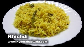 Khichdi with Masoor Dal Recipe Video – How to make Hyderabadi Khichdi – Easy and Simple English [upl. by Alekin]