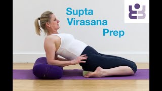 Yoga Quickies Preparation for Supta Virasana [upl. by Ignaz]