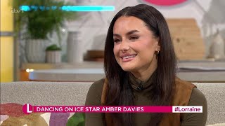 Amber Davies former Love Island Winner DOI Contestant On Lorraine 20022024 [upl. by Limaj]