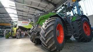 Lohnunternehmen Reiff Neuheiten 2017  Teil 2 ua Fendt 1046 Vario Ersteinsatz [upl. by Ahsaetal180]