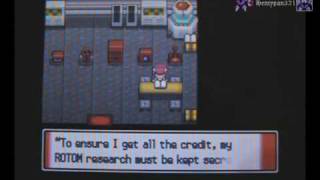 Pokémon Platinum Capturing Rotom and Obtaining the Secret Key LEGIT [upl. by Ribal]