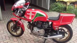 Ducati pantah 600 Rutter TT style [upl. by Aidua]