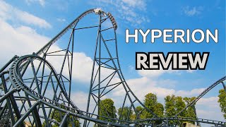 HYPERION REVIEW Is This The Best Roller Coaster at Energylandia [upl. by Cherry]