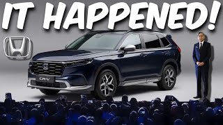 ALL NEW Honda CRV Shocked The Entire Car Industry [upl. by Ydak]