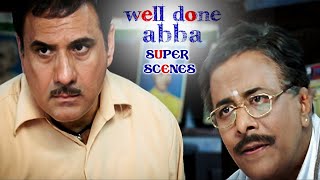 Well Done Abba Super Scenes  Aapki toh umar hai khule aam pishaap karna  Boman Irani  Minissha [upl. by Ethbun]