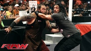 Dean Ambrose vs Bray Wyatt Raw July 13 2015 [upl. by Ilram273]