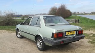 1985 Nissan Sunny POV short cruise [upl. by Folberth586]