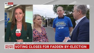 Voting closes for Fadden byelection [upl. by Soo]