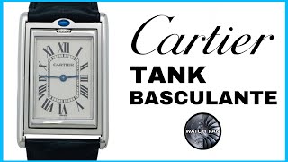 Cartier Tank Basculante [upl. by Kcirdek]