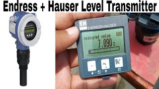 Endress Hauser Level Transmitter Power Connection  Troubleshooting of Level Transmitter [upl. by Eilrahc]