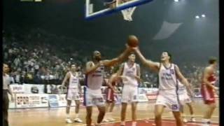 Efes Pilsen vs Olympiakos 4277 Euroleague 1995 [upl. by Icaj]