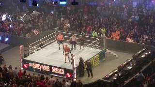 Goldberg vs Lesnar Survivor series 2016 Toronto Ontario Canada [upl. by Elonore585]